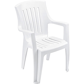 Outdoor Resin Stacking Chair