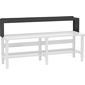 706438BK Workbench Riser - 96 x 10.5 x 12 in. - Black