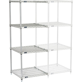 Nexelate Wire Shelving Add-On, 24 x 24 x 63 in.