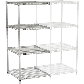 Nexelate Wire Shelving Add-On, 24 x 24 x 54 in.