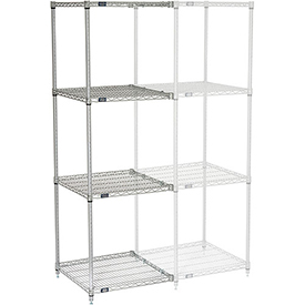 Nexelate Wire Shelving Add-On, 24 x 24 x 74 in.