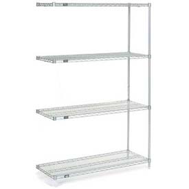 Global Industrial B970077 Nexelate Wire Shelving Add-On, 30 x 14 x 54 in.