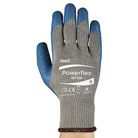 B309016 Powerflex Latex Coated Gloves - 1 Pair