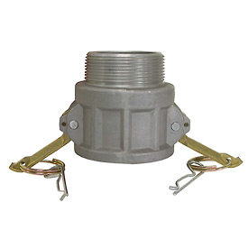 Aluminum Camlock Fitting - Female Coupler x MPT - 2 in. - Lightweight Durability