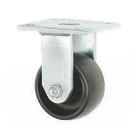 Picture of Casters&#44; Wheels & Industrial Handling 906244 Faultless Rigid Plate Caster 8 in. Polyolefin Wheel