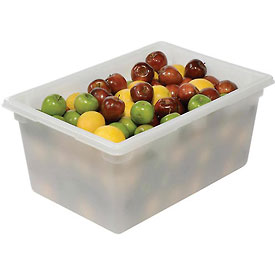 Rubbermaid Commercial Products 652455WH White Plastic Box, 16.63 gal - 18 x 26 x 12 in -  RUBBERMAID COMMERCIAL PROD.