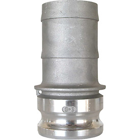 B187033 2 in. Aluminum Camlock Fitting - Male Barb x Male Coupler Thread
