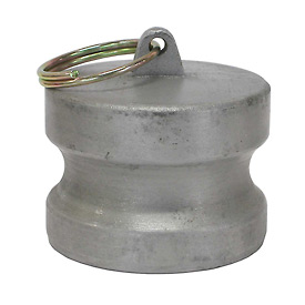 B187109 2 in. Aluminum Camlock Fitting - Dust Plug Thread