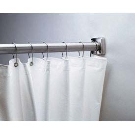 Picture of Bobrick Washroom Equipment B489146 Vinyl Shower Curtain - 42 x 72 in.&#44; White