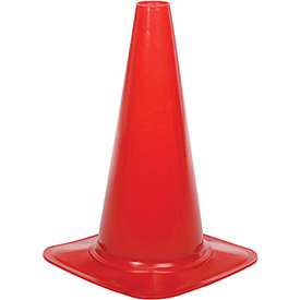 18in. Red Sport Cone - Lightweight - Durable Polyethylene