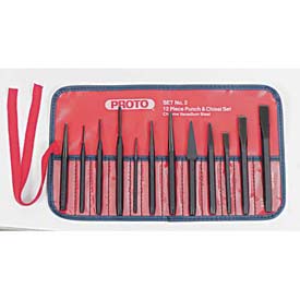 12 Piece Punch & Chisel Set
