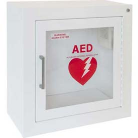 Picture of Activar Construction Products Group B765034 AED Cabinet Surface Mount&#44; 85 db Audible Alarm&#44; Steel