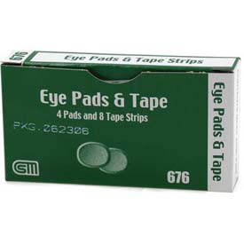 B811437 Eye Pads, 2.25 x 2.25 in. - 4 Per Box