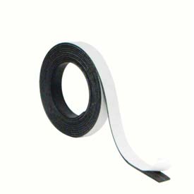 Bi-Silque Visual Communication Products B1400747 MasterVision Magnetic Adhesive Tape Roll, 0.5 in. x 7 ft. - Black