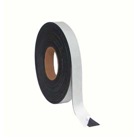 Bi-Silque Visual Communication Products B1400746 MasterVision Magnetic Adhesive Tape Roll, 1 in. x 50 ft. - Black