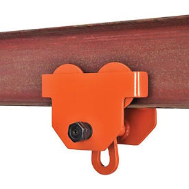 241646 I Beam Trolley, 1000 lbs, Orange
