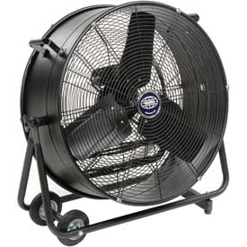 24 in. Portable Tilt Blower Fan - Direct Drive - Black