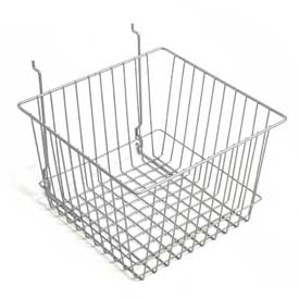 Picture of Econoco 331349 Wire Utility Basket&#44; 12 x 12 x 8 in.&#44; Chrome