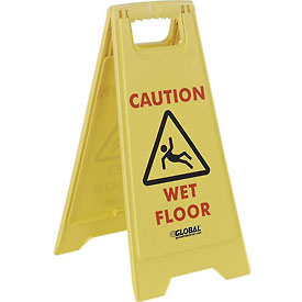 2 Sided, English, 25 (Closed), 24 (Open) in Height, 12 in Width, Plastic