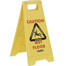 2 Sided, Multi-Lingual, 25 (Closed), 24 (Open) in Height, 12 in Width, Plastic