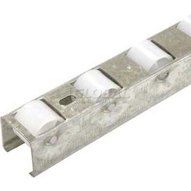 798286 48 in. Roller Track with Clips for Gravity Flow Racks