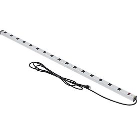 Picture of Global Industries 500892 72 in. 16 Outlet Aluminum Power Strip with 15 ft. Cord