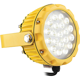 Picture of Global Industries 501714 LED Dock Light Head Only&#44; 20W&#44; 1800 Lumens&#44; 5000K&#44; On & Off Switch&#44; 9 ft. Cord with Plug