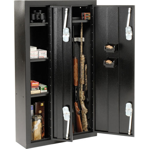 Steel Back & Sides & Double Door Kit - Black