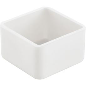 713122 1.63 in. Plastic White End Cap
