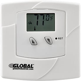 246111 Non-Programmable Thermostat 24V Heat or Cool Only, White