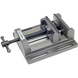 Picture of C. H. Hanson B1940157 Palmgren Low Profile Drill Press Vise&#44; 4 in. - Gray