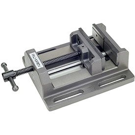 B1940157 Palmgren Low Profile Drill Press Vise, 4 in. - Gray