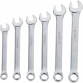 B983243 Full Polish Combination Wrench Set, 12 Point - 6 Piece
