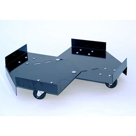 Dolly for Flat Bottom Style Ultra-Spill Collectors - Black