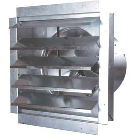 Ventamatic B736567 MaxxAir 14 in. Heavy Duty Exhaust Fan with Integrated Shutter IF14 1400 CFM