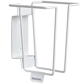 Sharps Container Rack, Holds 1 qt. Sharps Container, White