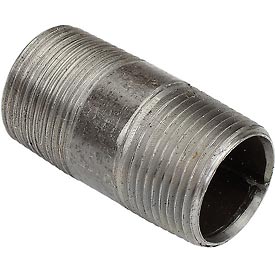 B1754545 0.75 x 2 in. Black Steel Pipe Nipple - 150 PSI
