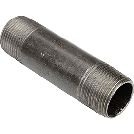 B1754552 0.75 x 3.5 in. Black Steel Pipe Nipple - 150 PSI