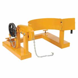 Picture of Global Industries 191700 Forklift Tilting Drum Dumper - 800 lbs&#44; Yellow