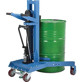 Picture of Global Industries 988929 Hydraulic Drum Lifter & Transporter - 1100 lbs - Blue