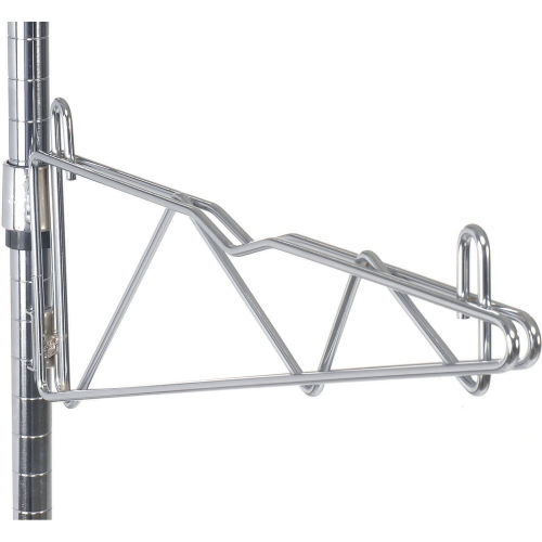 DPS12C Adjustable Double Shelf Bracket - Chrome, 12 in.