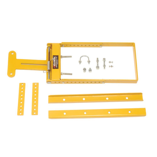 708360YL Global Spring-Loaded Safety Swing Gate, 22 40 W Opening, Yellow