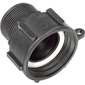 Picture of CPP-LM B700361 S60 x 6 Female Buttress x 1.5 in. Male BSP Pipe Thread Adapter - Black