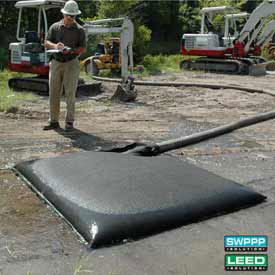 B477744 Ultra-Dewatering Bag, Oil & Sediment Model, 3 x 4 ft. - Black