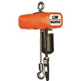 Picture of Columbus McKinnon 299102 Valuestar Electric Chain Hoist with Chain Container - 1000 lbs&#44; Orange