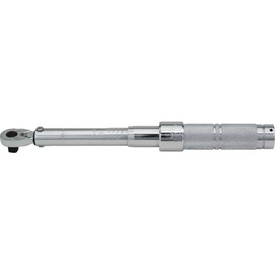 Picture of Stanley Black & Decker 534355 Proto 0.25 in. Drive Ratcheting Head Micrometer Torque Wrench&#44; 10-50 in. lbs - Full Polish Chrome