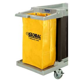 237157 Replacement Vinyl Bag for Hotel Cart, Yellow