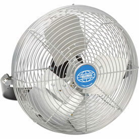 294492 Workstation Fan - 12 in. Dia., Black, Gray & Silver