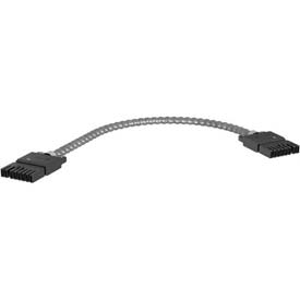 Picture of Electri-Cable Assemblies 694743 Pass Through Cable for Non Powered 24 in. Panel - Black & Silver