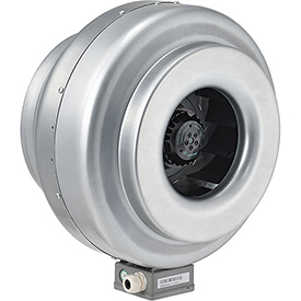 Inline Mixed Flow Duct Fan, 12 in., Galvanized Steel, 930 CFM, Energy Star